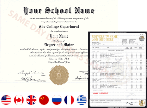 replacement college diplomas for sale